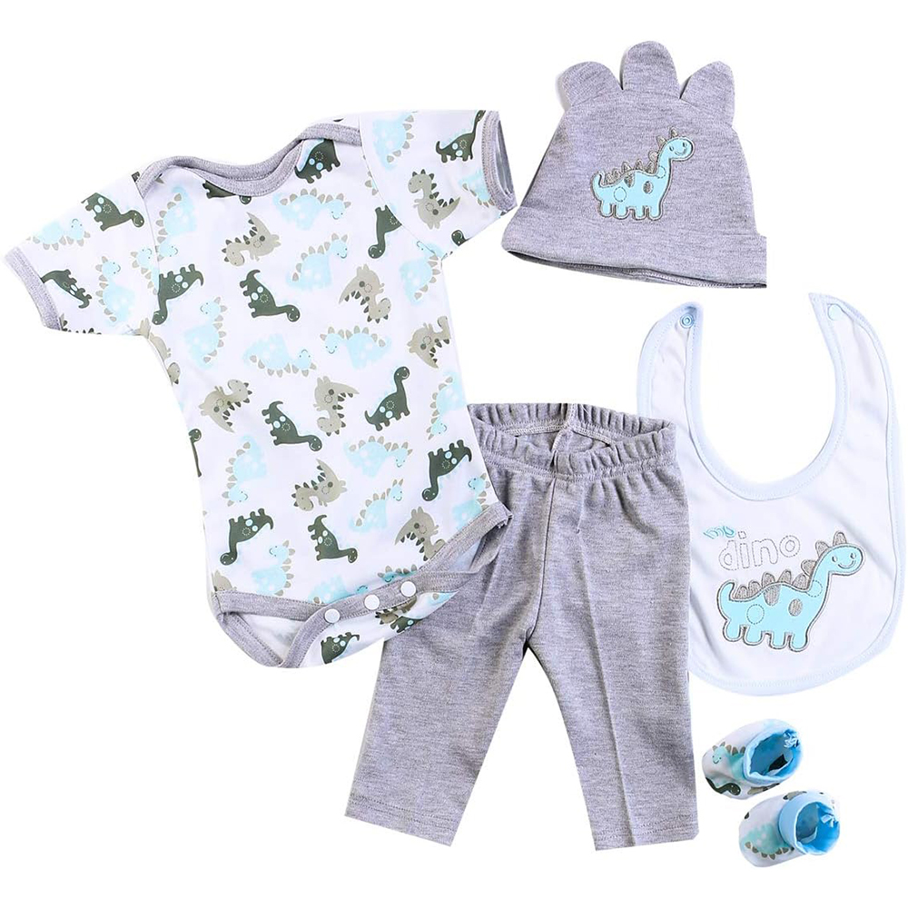 Baby Clothing Girls - Yeniden Doğmuş Bebekler Bebek Giysileri Dinozor