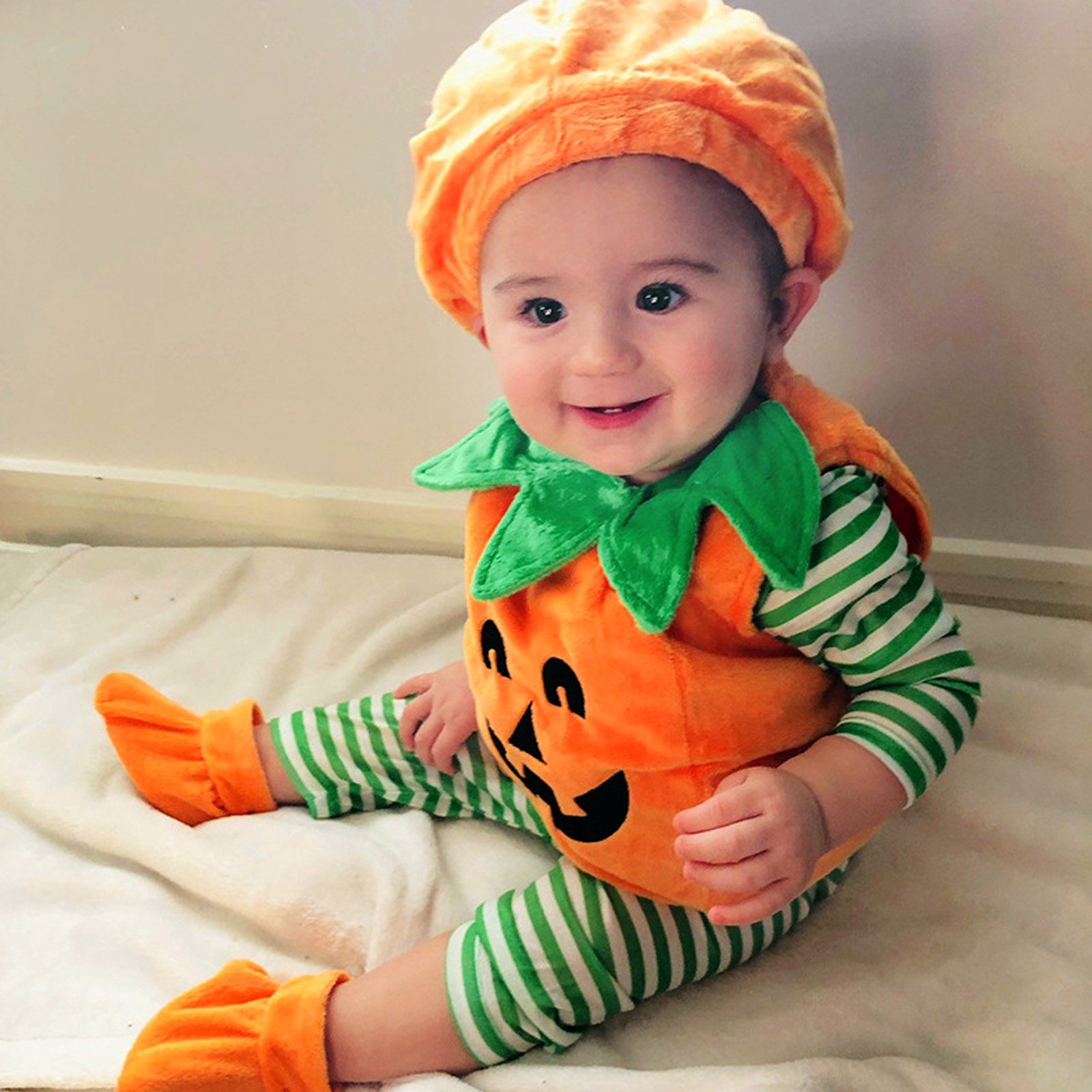 Baby Clothing Sets Boy - Cadılar bayramı kabak kostüm çocuklar için