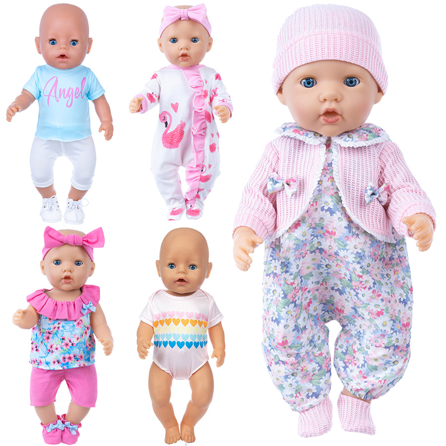 Baby Clothing Girls - Oyuncak bebek giysileri 18 inç yeniden