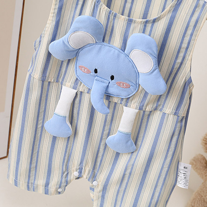 Yaz Kolsuz Bebek Romper Seviml - Baby Clothing Elephant incelemesi ve fiyatı