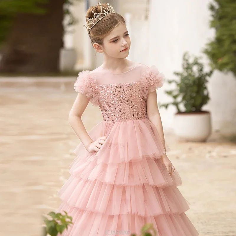 Uzun Elbise 2025 Pembe Simli K - Baby Clothing Girls incelemesi ve fiyatı