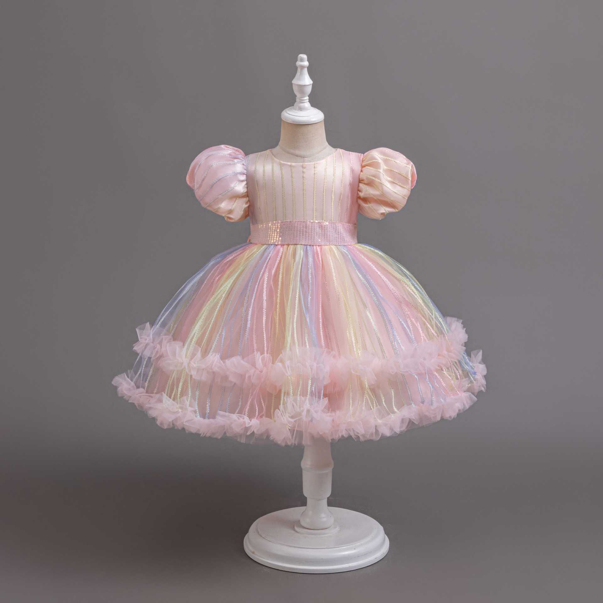 Yeni Çocuk Elbise Balo çocuk P - Baby Clothing Girls incelemesi ve fiyatı