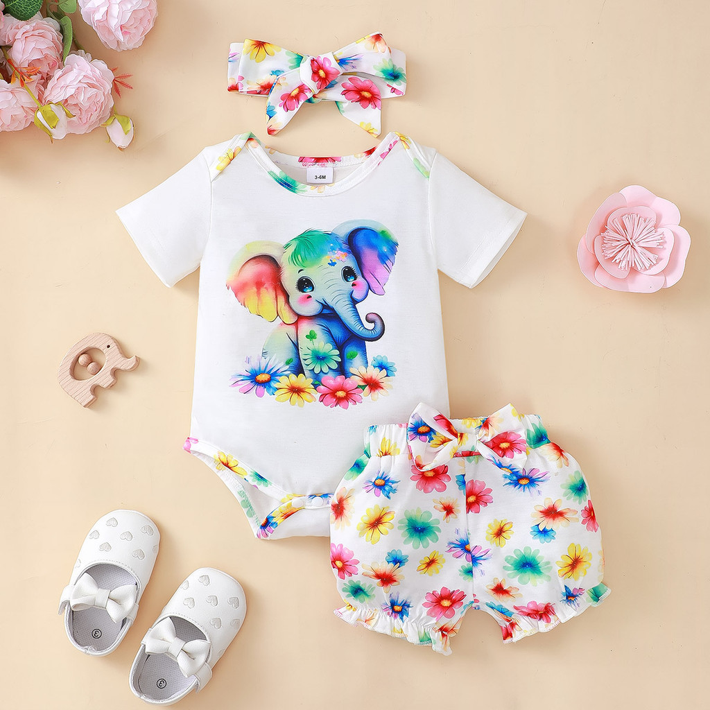 3 adet yenidoğan bebek kız giy - Baby Clothing Elephant incelemesi ve fiyatı